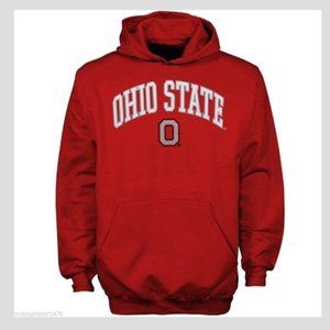Ohio State Buckeyes Girl's Sweatshirt L 14-16 Red